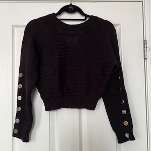 Cropped sweater